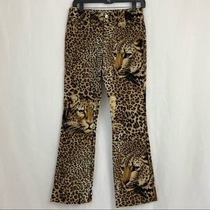 Velvet Leopard Pants